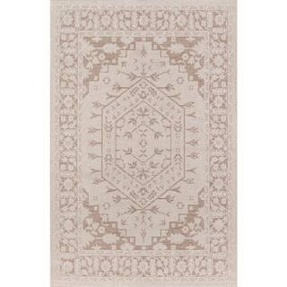 Erin Gates by Momeni Downeast Brunswick Beige 5 ft. x 7 ft. 6 in. Indoor Outdoor Rug-DOWNEDOW-5BG... | The Home Depot