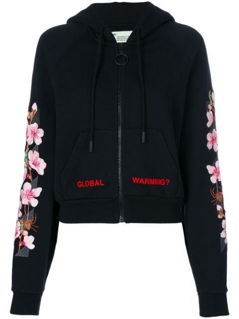 Global Warming blossom hoodie | FarFetch US