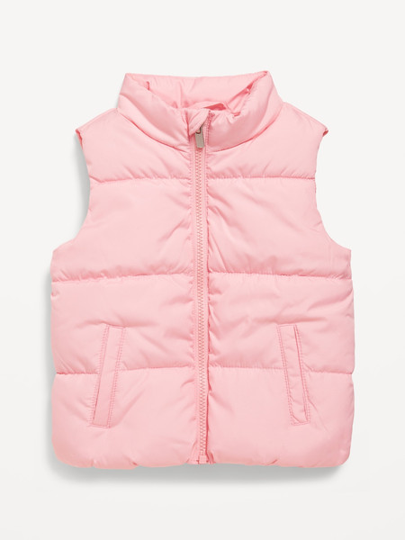 Water-Resistant Quilted Vest for Toddler Girls | Old Navy (US)