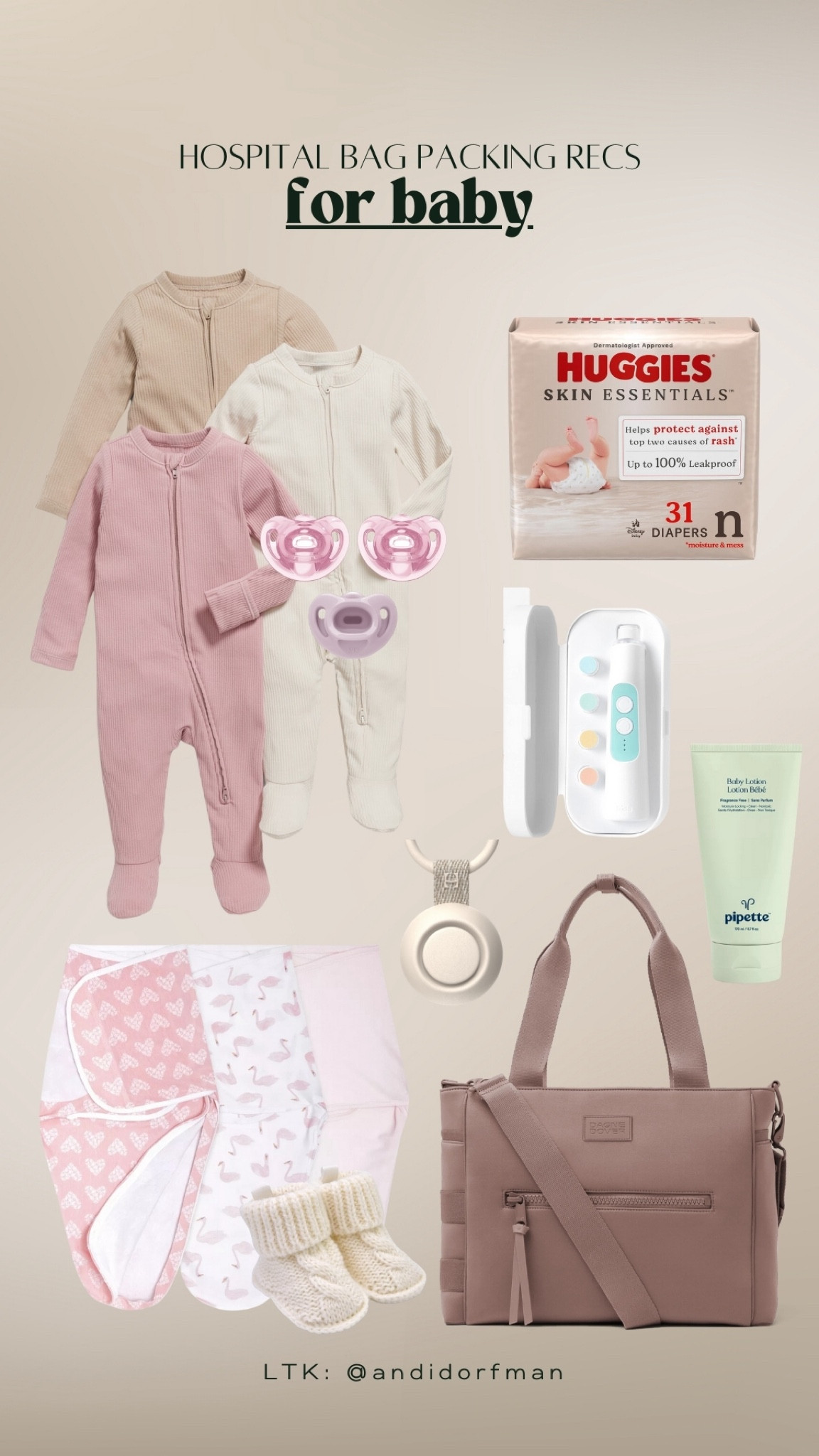 Hospital bag packing recs for baby! 

#LTKBaby #LTKBump #LTKFamily