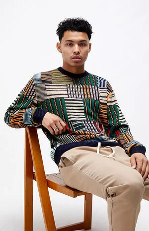 PacSun Patch Classic Crew Sweater | PacSun | PacSun