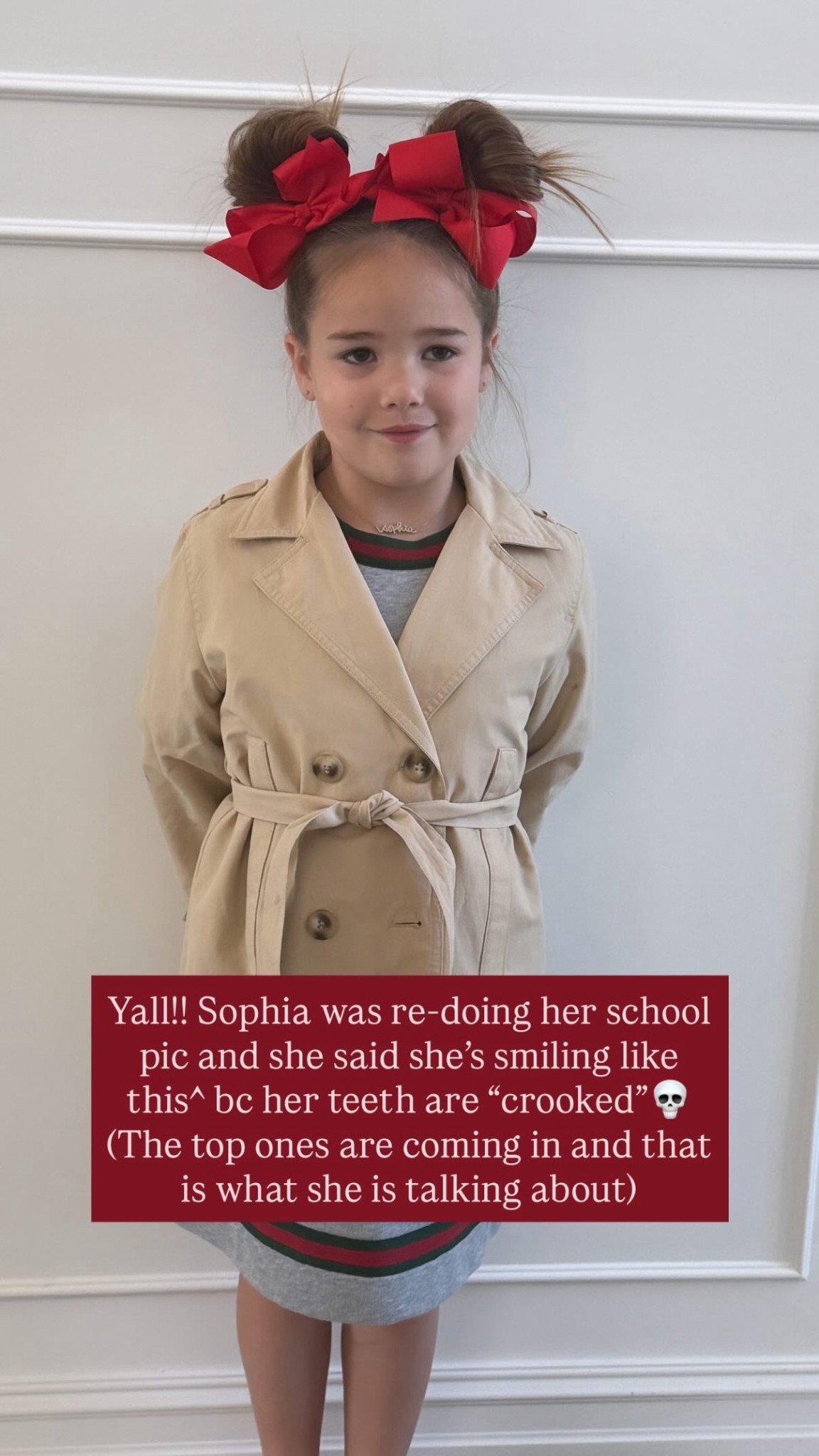 Sophia’s outfit for school pictures this year! 

Baby girl, Zara kids, Trench coat, Gucci dress, Emily Ann Gemma

#LTKStyleTip #LTKHoliday