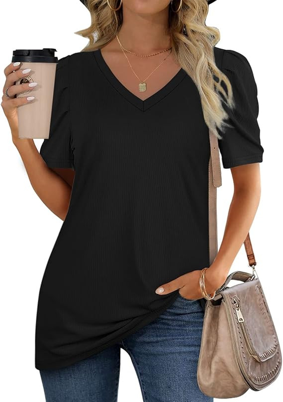 Women V-neck  | Amazon (US)