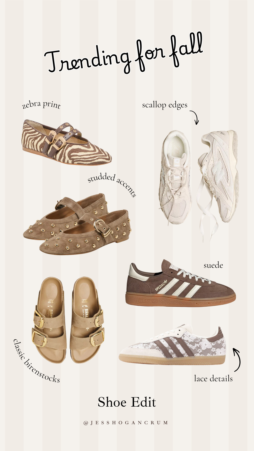 loving these shoe trends!

shoe crush, shoes i’m crushing on, suede, lace sneakers, fall shoes, animal print, jess crum 

 #LTKootd #LTKSeasonal