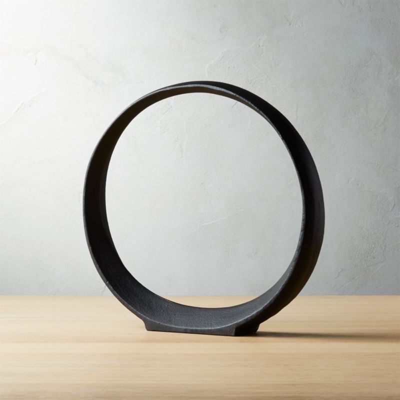 Small Metal Ring Sculpture + Reviews | CB2 | CB2
