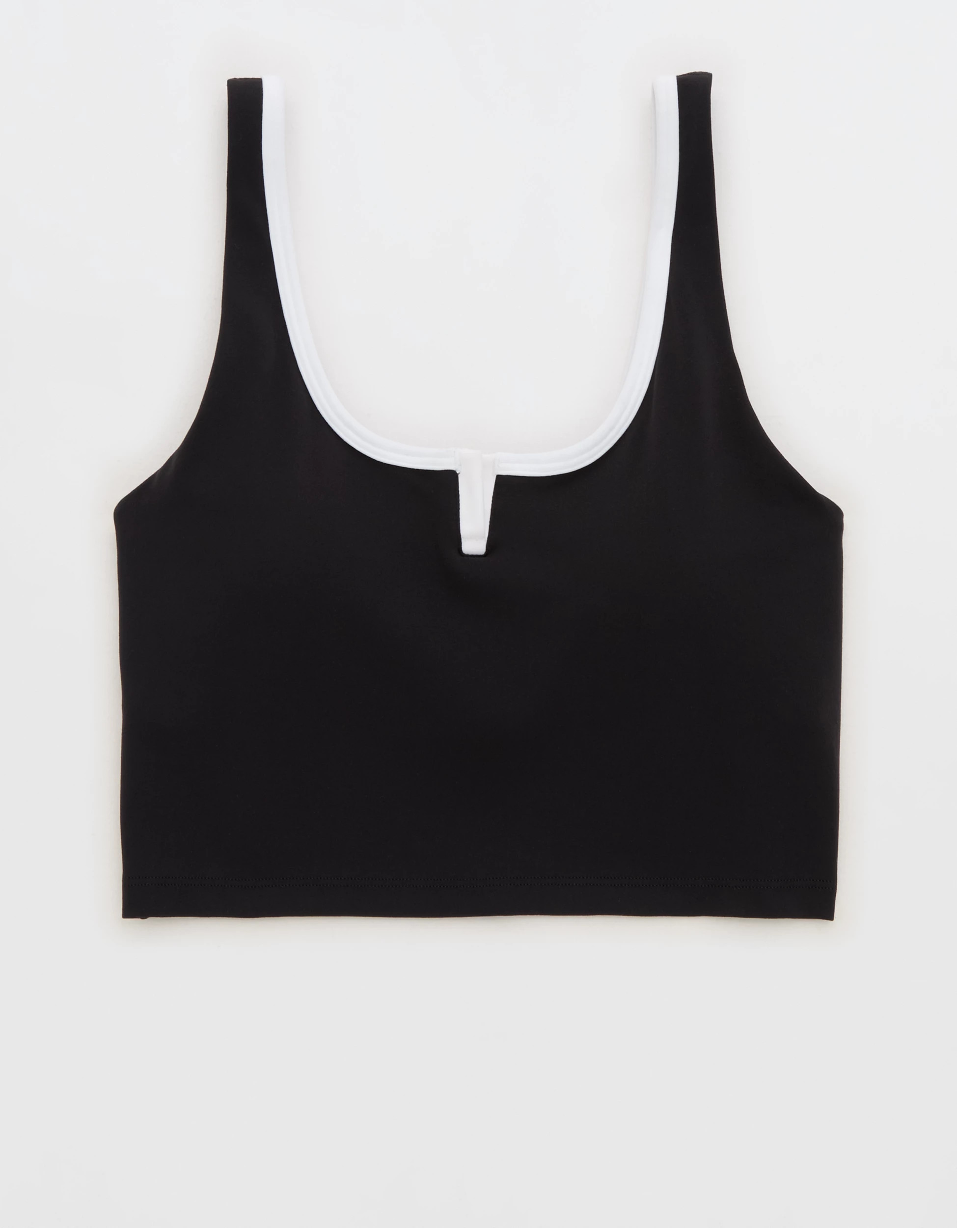 OFFLINE By Aerie Real Me Tipped Low Key Longline Sports Bra | Aerie