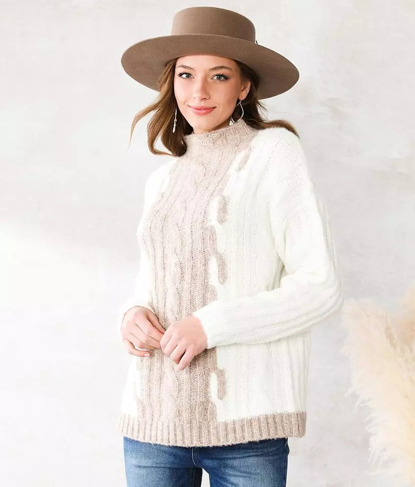 Cable Knit Sweater | Buckle