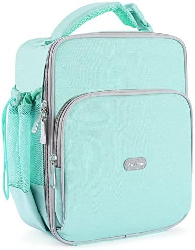 Amersun Kids Insulated Lunch Box[Patent Design], Lunch cooler with Multi-pocket, Keep Food Warm C... | Amazon (US)