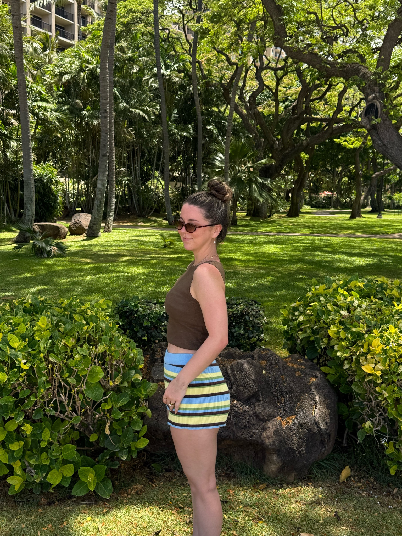 OOTD for walking around Waikiki beach 🤍🥝🥥

#LTKootd