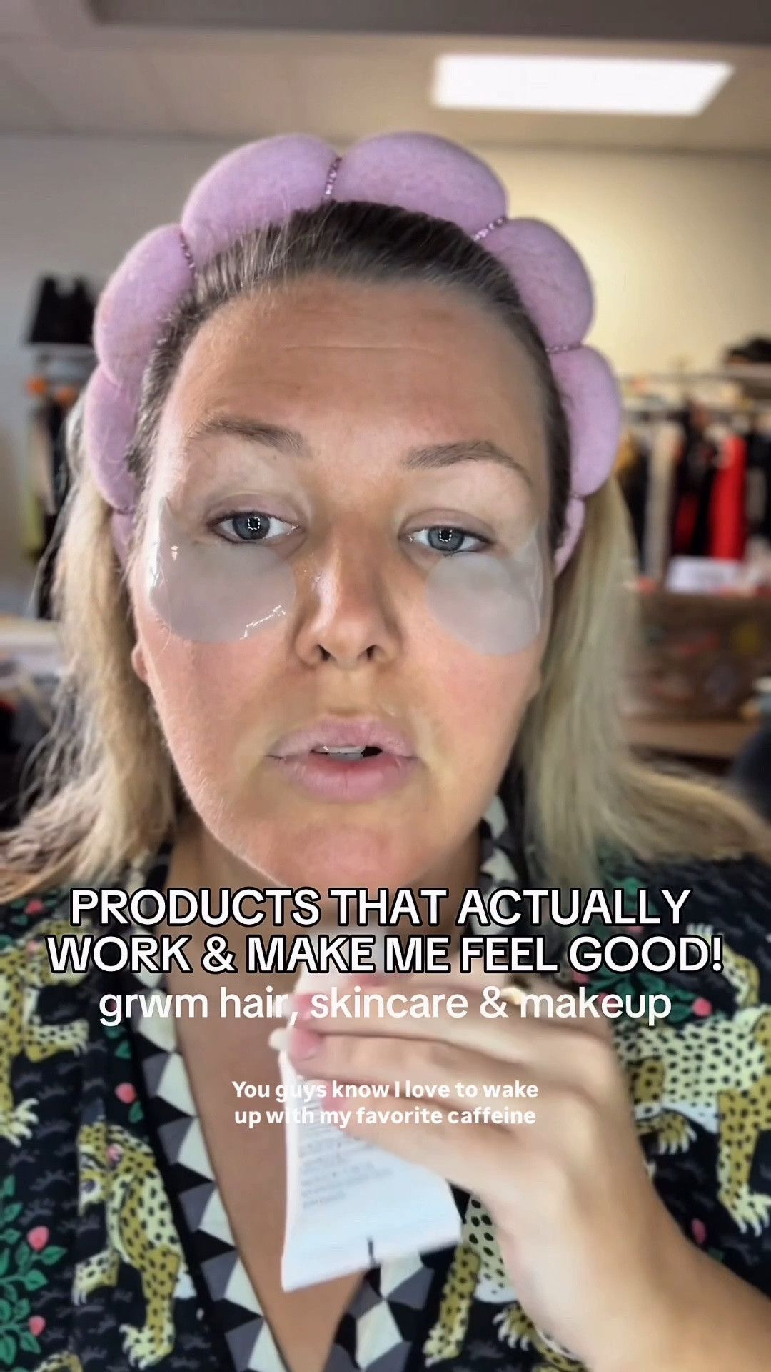 GRWM hair, skincare and makeup! Plus size, beauty, skincare, makeup, mom life, apron belly