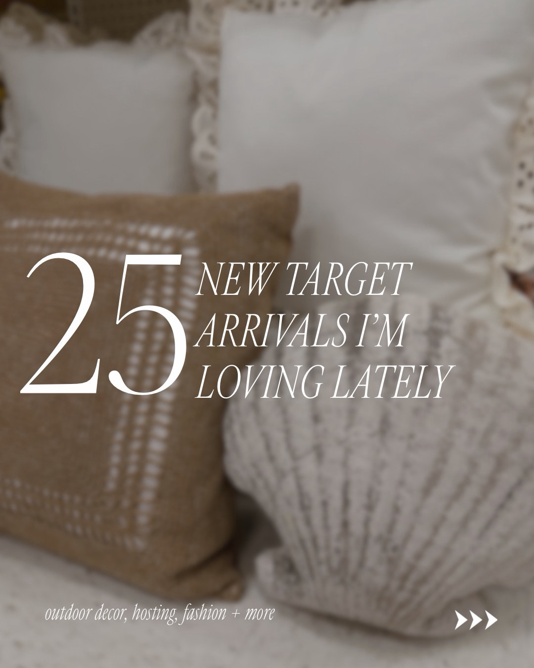 These summer target finds are giving me life 🐚🤍 sharing my top fav new arrivals (&99% are from the new studiomcgee home collection)

#homedecor #summerdecor #outdoorentertaining #coastal #beachhouse #shells #melamine #hostess #bbq #patio 

#LTKSeasonal #LTKMothersDay #LTKHome