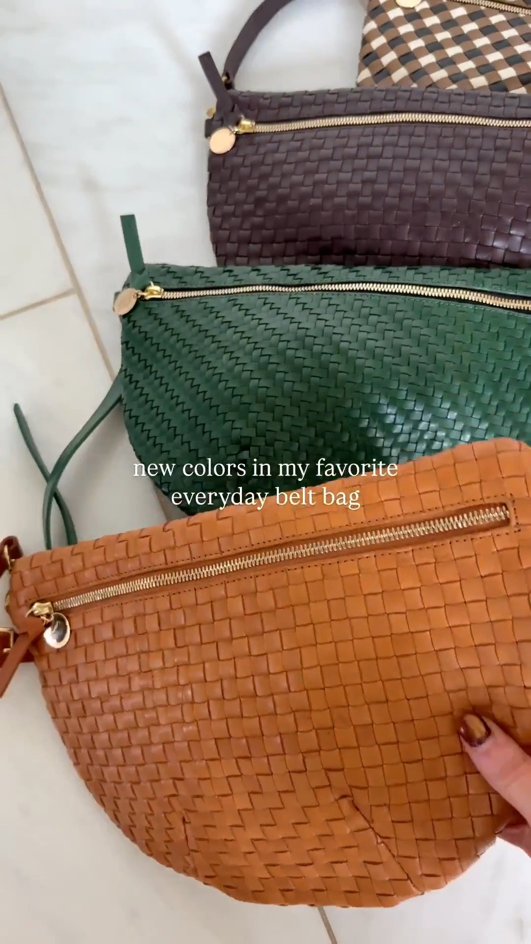 My go-to everyday bag 🤍
This Clare V. belt bag works with everything and comes in so many colours.