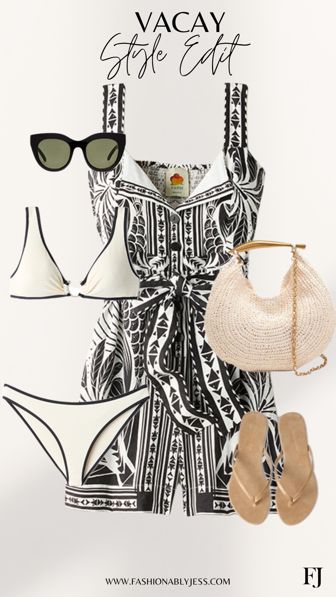 Loving this black and white vacation outfit swimwear! 

#LTKOver40 #LTKStyleTip #LTKFindsUnder50