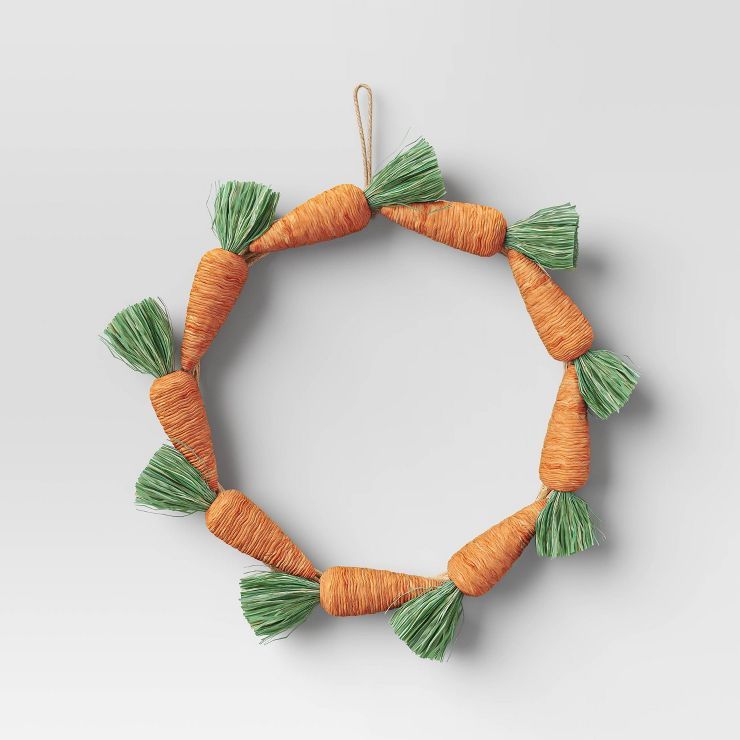 Carrot Easter Wreath - Threshold™ | Target