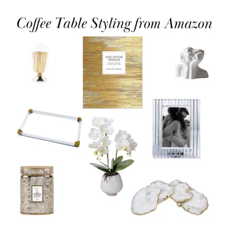 Elevated coffee table styling items from Amazon! 

#LTKFind #LTKSeasonal #LTKhome