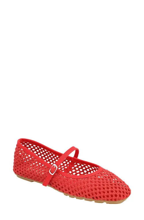 MIA Limited Edition Kora Mary Jane Flat in Red at Nordstrom, Size 9 | Nordstrom