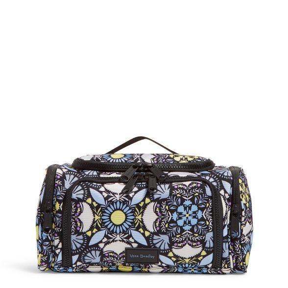 Vera Bradley Women's Recycled Lighten Up Large Travel Cosmetic Bag | Target