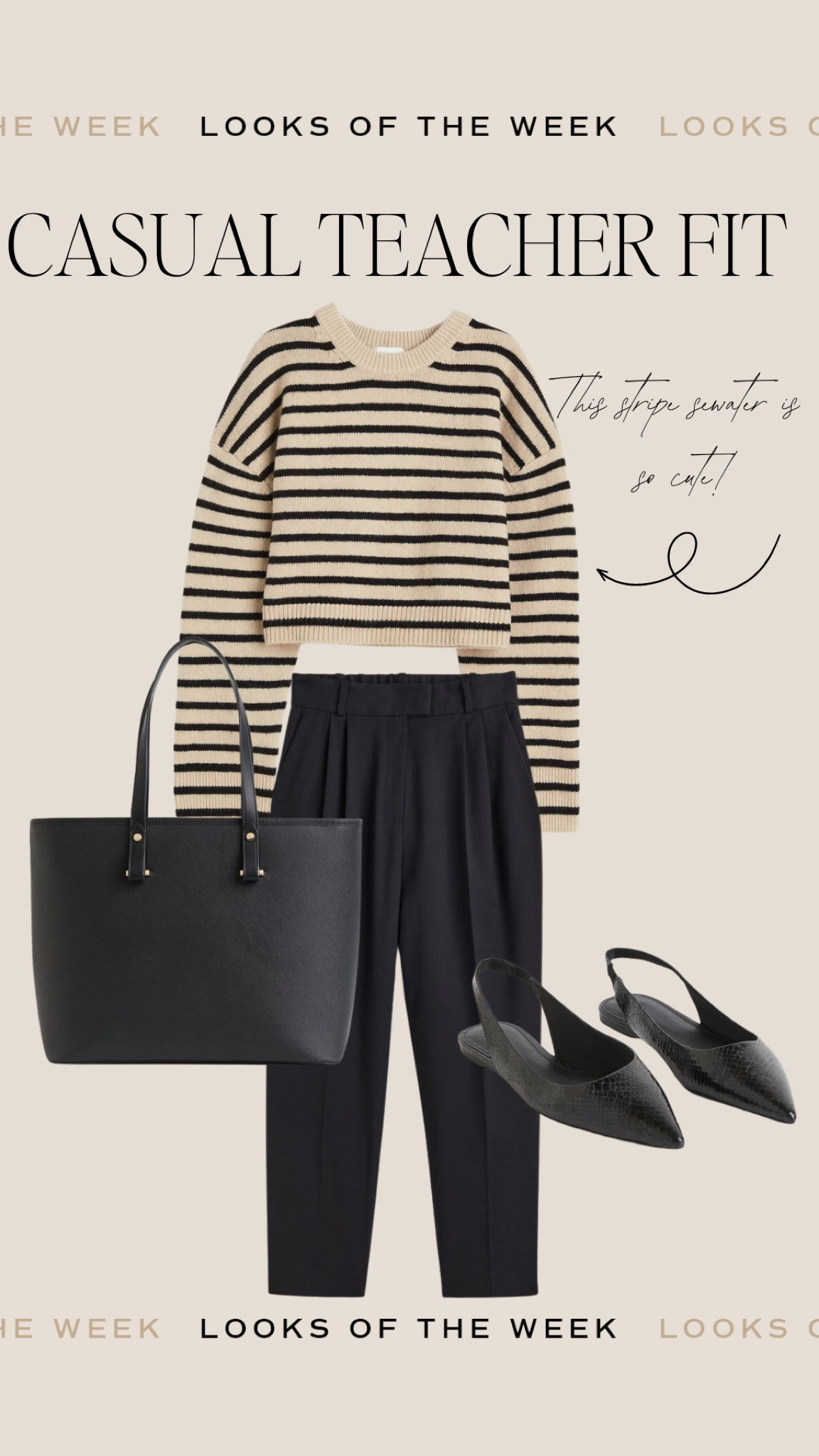 Teacher outfits styled by Becky 