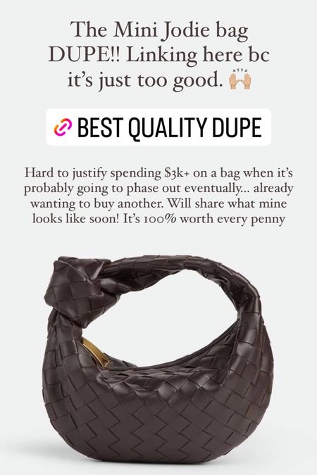 Etsy mini Jodie bag dupe bottega veneta designer dupe affordable luxury purse replica 
•
NYE outfit
Luggage
Vacation outfits
Cocktail dress
Sweater dress
Winter outfit
Gift guide
Puffer vest
Coat
Boots
Holiday party
Coffee table
Jeans
Stocking stuffers
Holiday dress
Knee high boots
Gifts for him
Gifts for her
Lounge sets
Holiday outfit
Earrings 
Bride to be
Bridal
Engagement 
Work wear
Maternity
Swimwear
Wedding guest dresses
Graduation
Luggage
Romper
Bikini
Dining table
Outdoor rug
Coverup
Farmhouse Decor
Ski Outfits
Primary Bedroom	
GAP Home Decor
Bathroom
Nursery
Kitchen 
Travel
Nordstrom Sale 
Amazon Fashion
Shein Fashion
Walmart Finds
Target Trends
H&M Fashion
Plus Size Fashion
Wear-to-Work
Beach Wear
Travel Style
SheIn
Old Navy
Asos
Swim
Beach vacation
Summer dress
Hospital bag
Post Partum
Home decor
Disney outfits
White dresses
Maxi dresses
Summer dress
Fall fashion
Vacation outfits
Beach bag
Abercrombie on sale
Graduation dress
Spring dress
Bachelorette party
Nashville outfits
Baby shower
Swimwear
Business casual
Winter fashion 
Home decor
Bedroom inspiration
Spring outfit
Toddler girl
Patio furniture
Bridal shower dress
Bathroom
Amazon Prime
Overstock
#LTKseasonal #nsale #competition
#LTKCyberWeek #LTKshoecrush #LTKsalealert #LTKunder100 #LTKbaby #LTKstyletip #LTKunder50 #LTKtravel #LTKswim #LTKeurope #LTKbrasil #LTKfamily #LTKkids #LTKcurves #LTKhome #LTKbeauty #LTKmens #LTKitbag #LTKbump #LTKfit #LTKworkwear #LTKwedding #LTKaustralia #LTKHoliday #LTKU #LTKGiftGuide #LTKFind 

#LTKitbag #LTKFind #LTKunder100