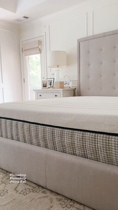 When you have anxiety over replacing the mattress that’s due to retire and you get it right! 😅 Seriously, mattress shopping (especially when it’s the one you sleep on nightly) is no joke – it’s a commitment. But, after doing some research (comparisons, reviews, personal sleep style considerations), I felt good about choosing Leesa’s Reserve Hybrid as our new mattress. We were already a fan of the original #Leesa and I was stoked to check out their latest mattress developments in more recent years. And now that I can report almost a month’s worth of good sleeps and painless mornings, I’m absolutely confident we made the right call. Our mattress is specifically good for hot sleepers, targeted support, and fidgety partners and comes in three support levels (we chose the medium).

⬇️ Specific questions? Type them in the comment section and I’ll do my best to answer them!

I’m linking our mattress, along with a few other highly rated contenders, that you can find in the LTK app and compare. FYI, more good news… you get a 100-night, risk-free trial with free delivery and returns (plus a 10-year warranty).

➡️ You can also comment MATTRESS and I’ll send the links straight to your inbox! 

Also, 👏🏻👏🏻👏🏻 to @LeesaSleep for prioritizing their eco-conscious production and social impact donation program, where they’ve partnered with nonprofits across the country and have already donated over 40,000 mattresses. #ad #LeesaSleep bed bedding bedroom
Furniture sleep

#LTKHome