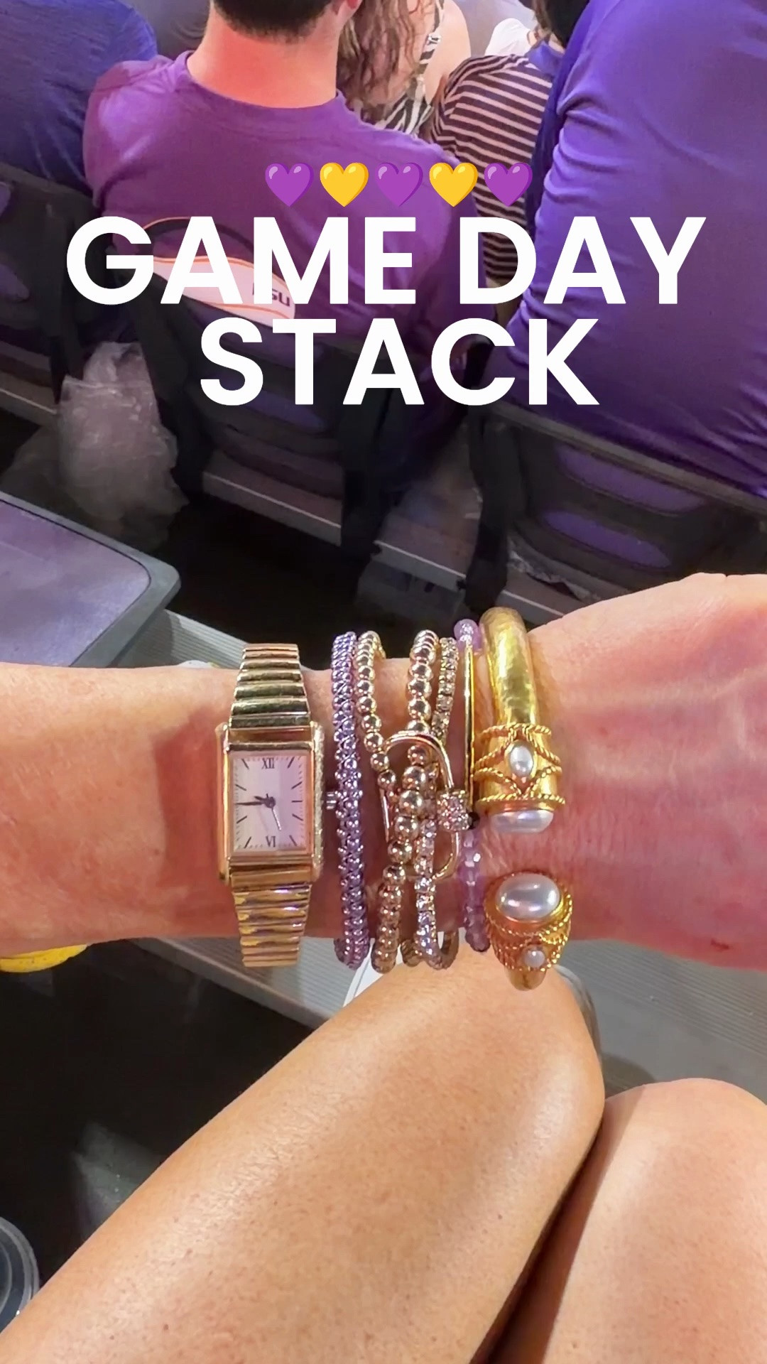 Last night’s LSU gameday bracelet stack.

LSU gameday outfits, LSU bracelets

#LTKdayinmylife #LTKootd #LTKstorytime