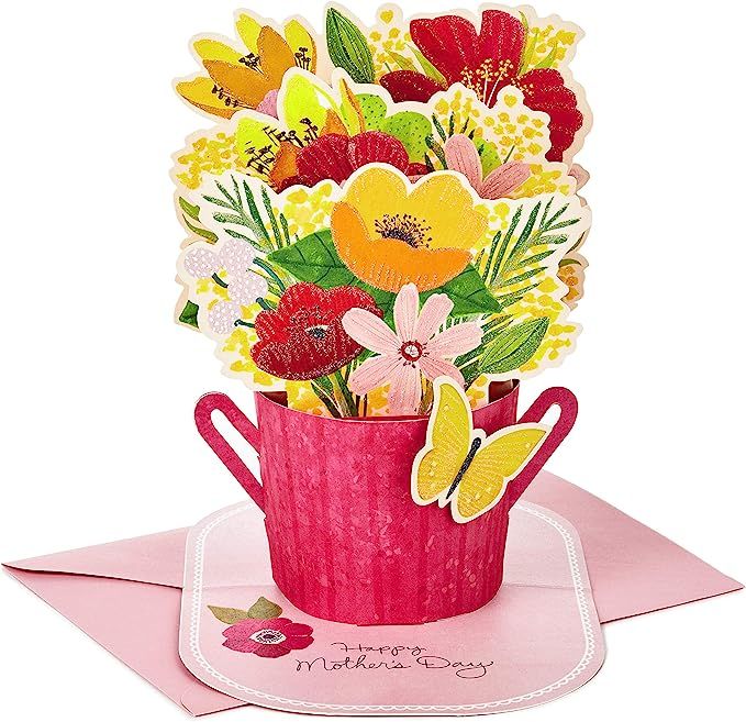 Hallmark Paper Wonder Mothers Day Pop Up Card (Flower Bouquet, You Deserve This Day) (699MBC1119) | Amazon (US)