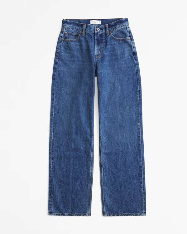 Mid Rise Loose Jean | Abercrombie & Fitch (US)