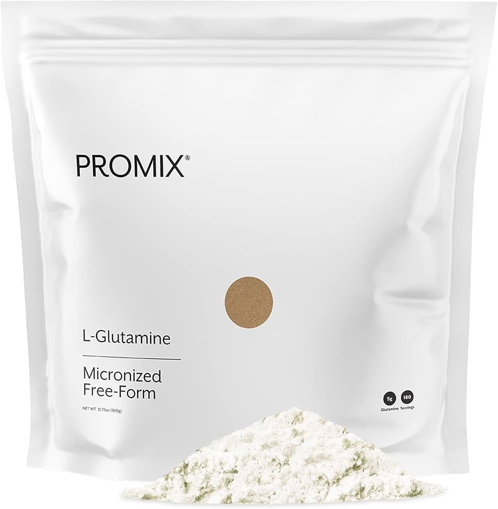 ProMix Nutrition Micronized L-Glutamine Powder - Muscle Recovery, Gut Health, and Digestive Suppo... | Amazon (US)