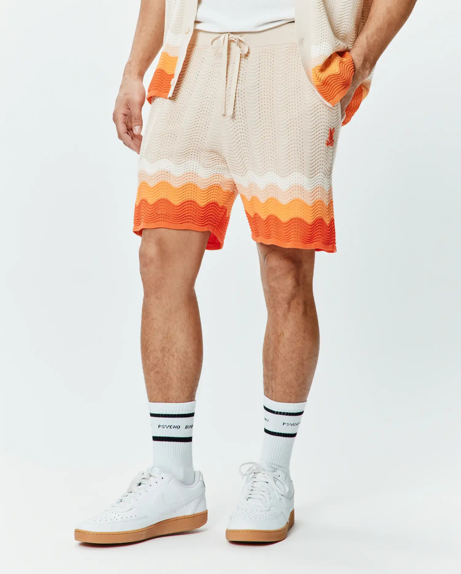 Men's Holden Knit Short 6" in Sand | Psycho Bunny | Psycho Bunny (US)