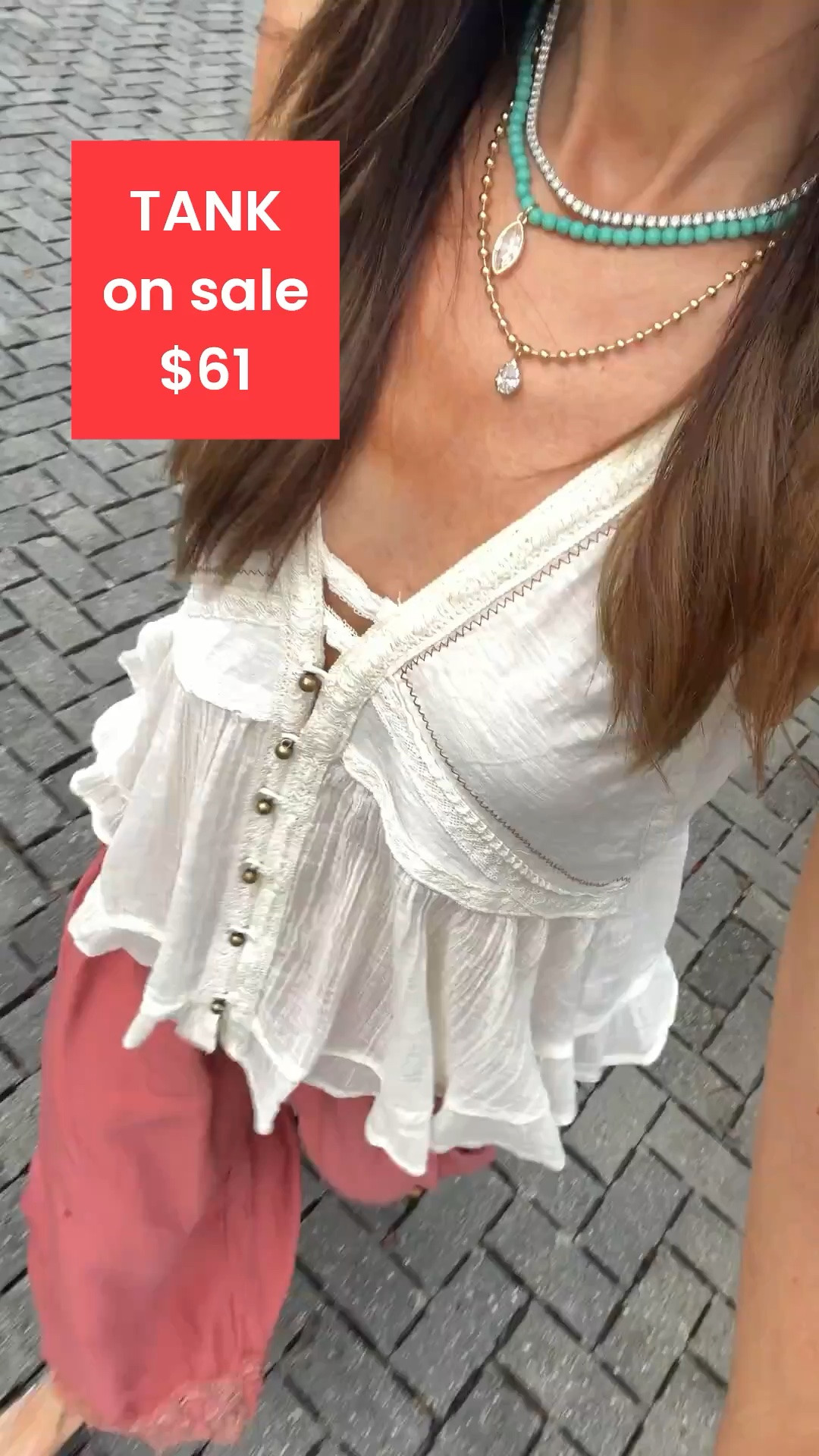 Tank back in stock and on sale,  I’m wearing XS.

#LTKSaleAlert