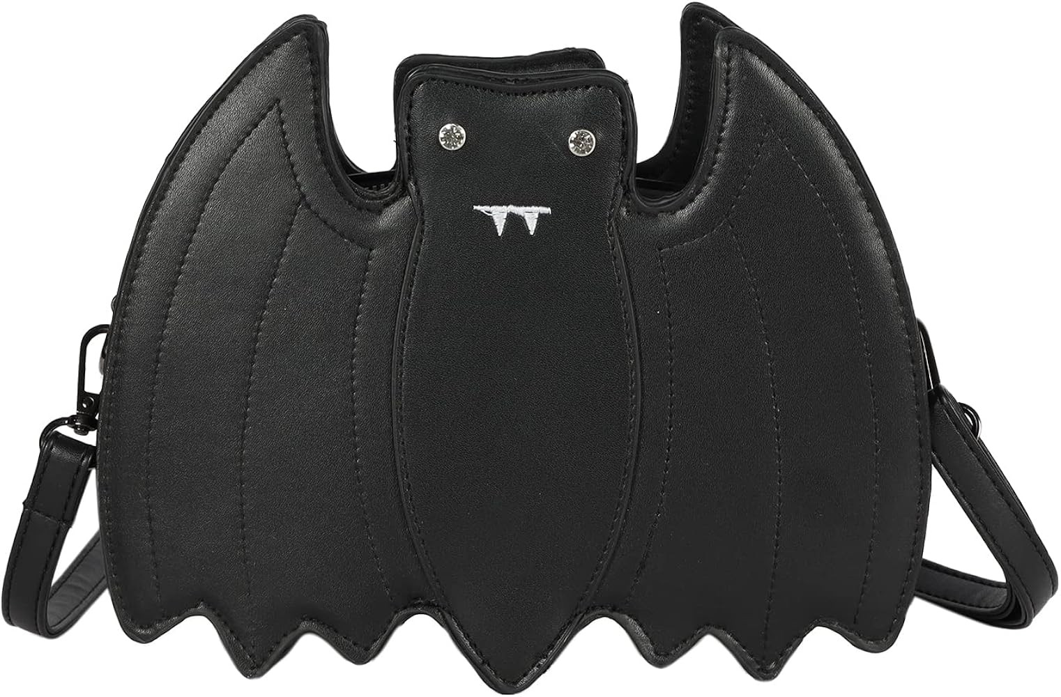 KUANG! Novelty Bat Little Devil Shaped Tote Shoulder Bag Kids Purse Halloween Fashion Dark Punk S... | Amazon (US)