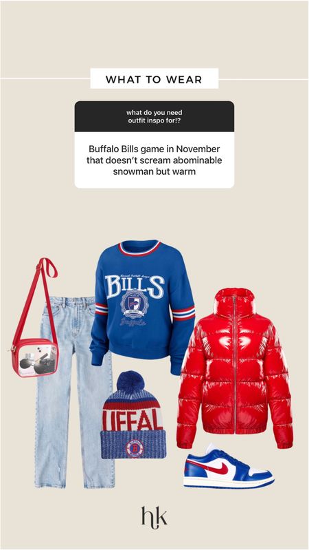 Buffalo Bills gameday outfit idea 

#LTKSeasonal #LTKstyletip