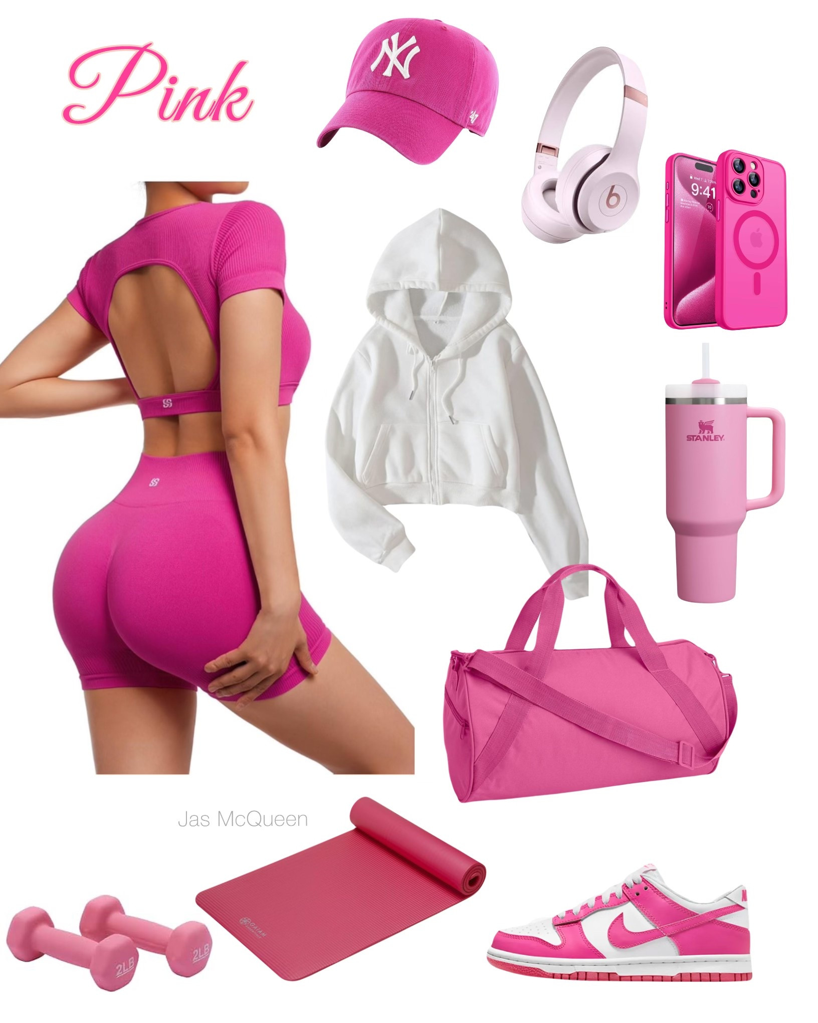 Cute Pink Gym Set for the Active Girlies 

Spring athleisure wear



#LTKStyleTip #LTKShoeCrush #LTKActive