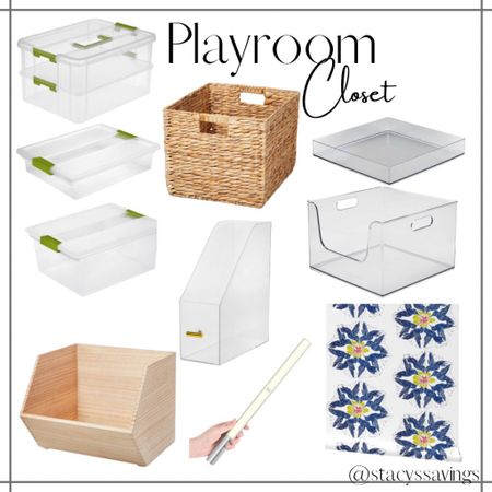 Everything we used in our playroom closet organization makeover. 

#LTKhome #LTKkids #LTKfamily