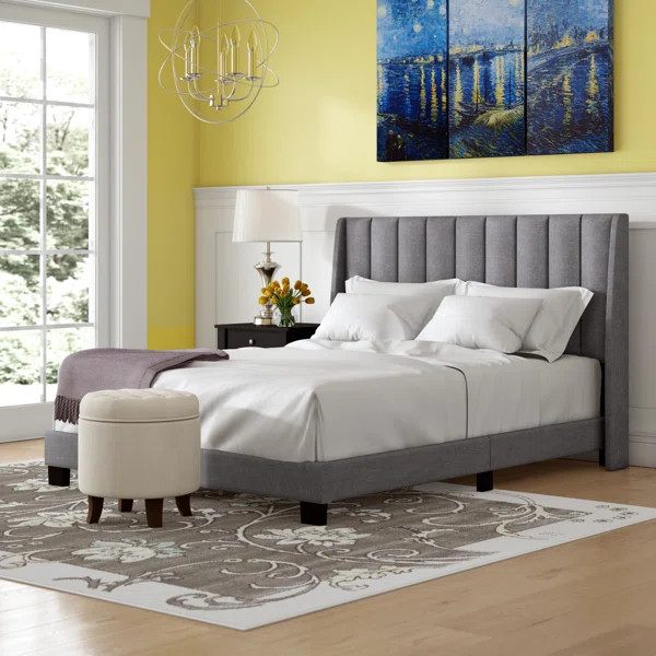 Herman Queen Upholstered Standard Bed | Wayfair Professional
