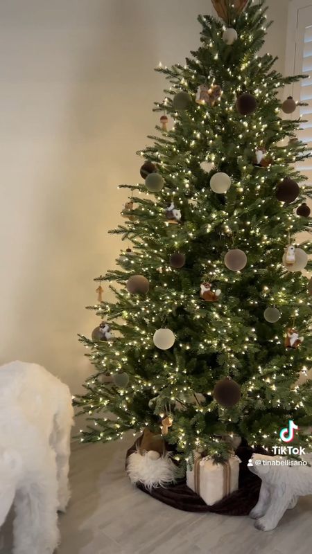 My minimal earth tone, forest animal, native American inspired tree.
7.5 ft full
Christmas tree
Christmas decor
Velvet ornaments 

#LTKSeasonal #LTKhome #LTKHoliday