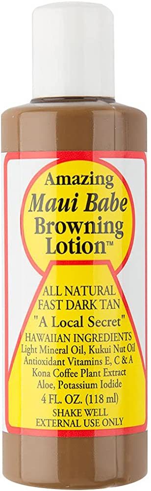 Maui Babe Browning Lotion 4oz | Amazon (US)