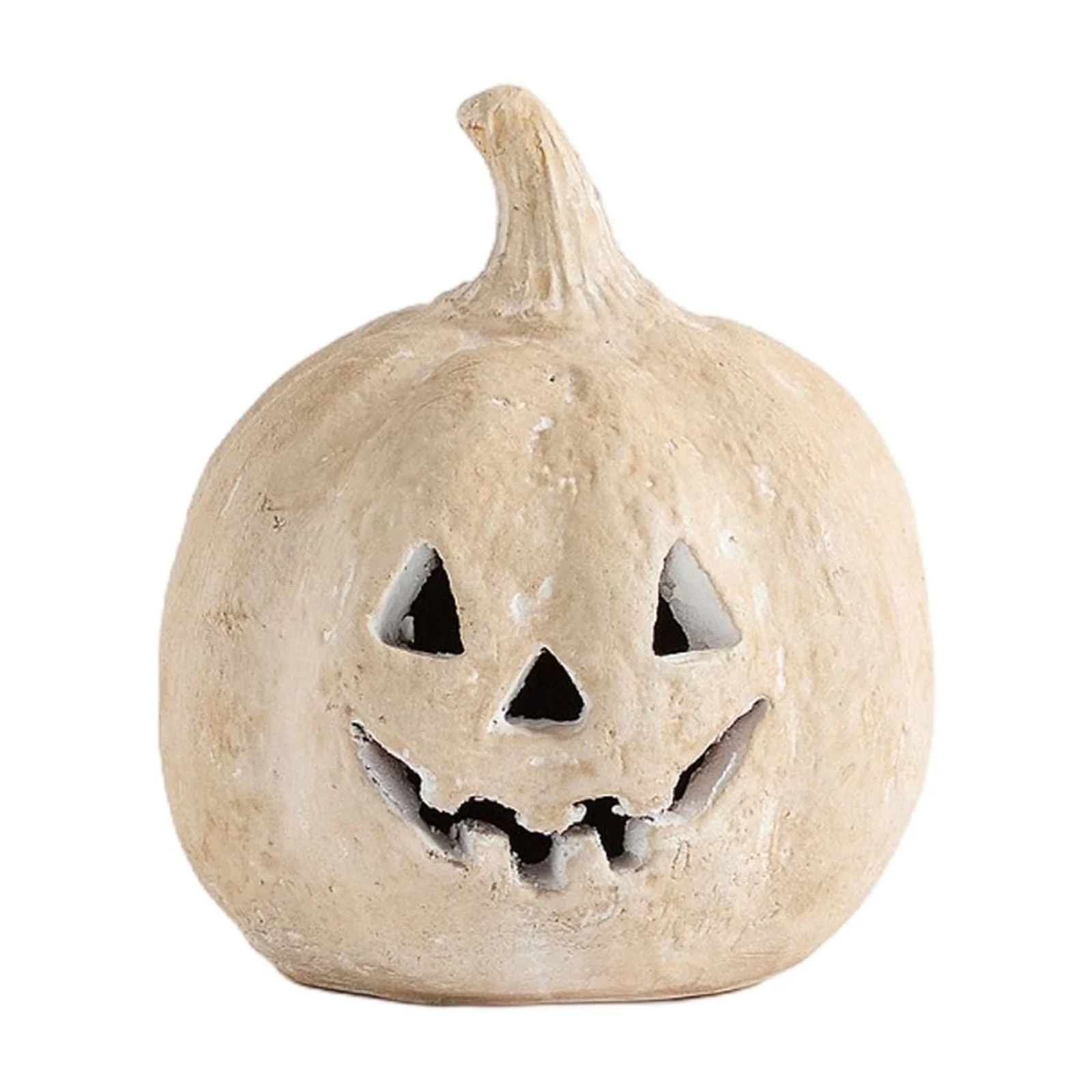 Hallowmas Handcrafted Jack-O'-Lantern, Artisanal Kiln-Fired Pumpkin with Hand-Carved Details, 202... | Walmart (US)