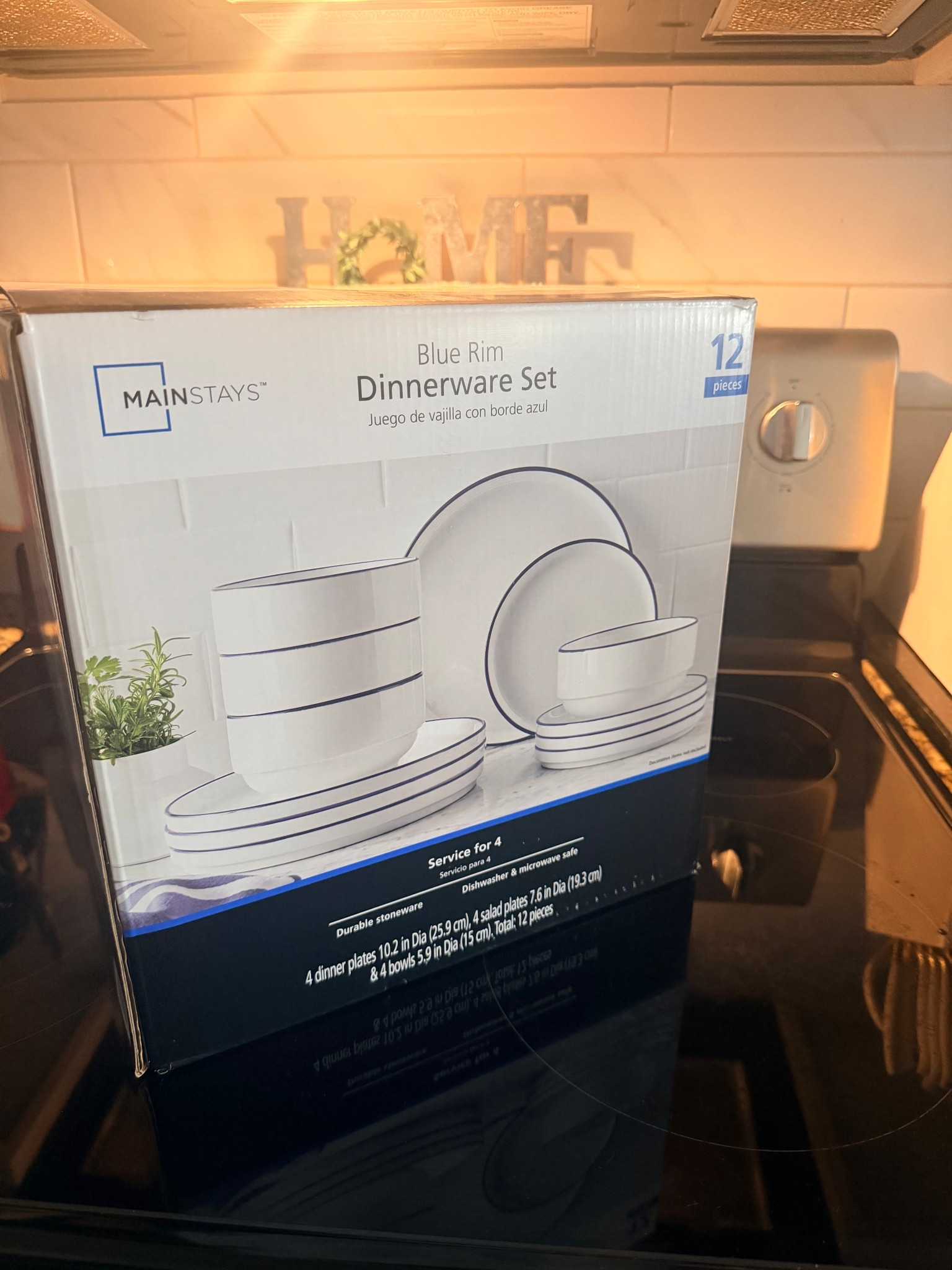 Bought this dinnerware set last night , did purchase two more plates, two more bowls, two more salad plates,  & 6cups To make 6 set of each . 

#LTKHome