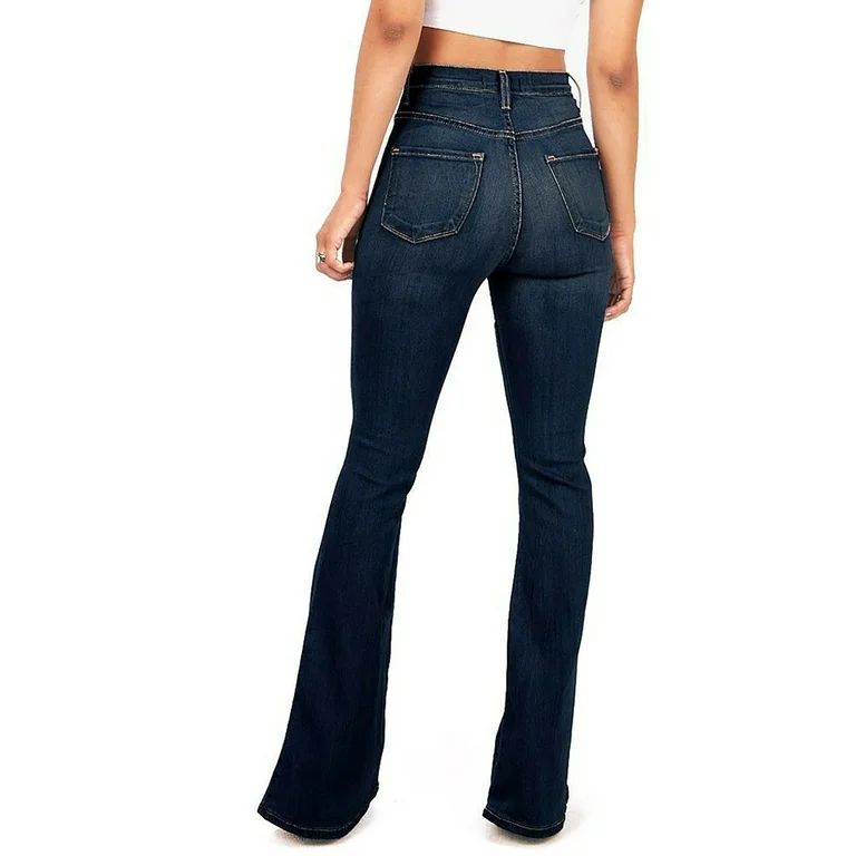 Flare Jeans for Women Women's Bootcut Bell Bottom Jeans High Waisted Stretch Slimming Bell Bottom... | Walmart (US)