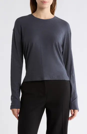 James Perse Boxy Long Sleeve T-Shirt | Nordstromrack | Nordstrom Rack