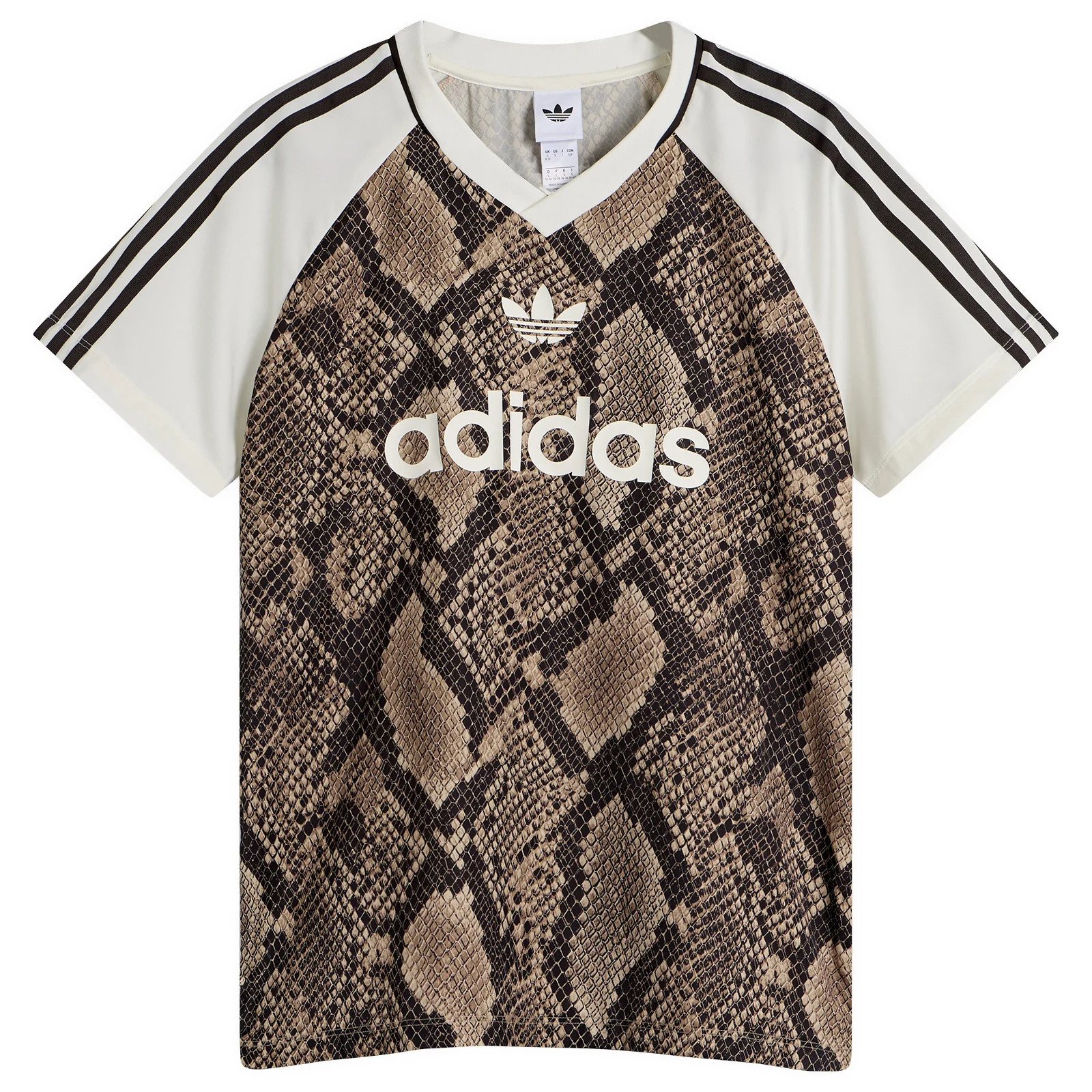 DescriptionAdding effortless style to a sportswear inclined silhouette, this adidas jersey has a ... | END. Clothing