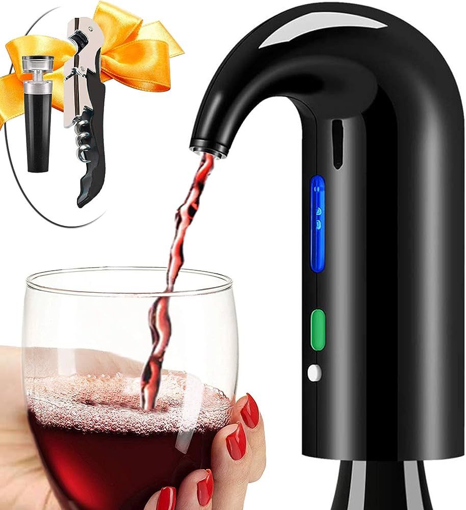 Wine Aerator Electric Wine Decanter Best Sellers One Touch Red -White Wine Accessories Aeration W... | Amazon (US)