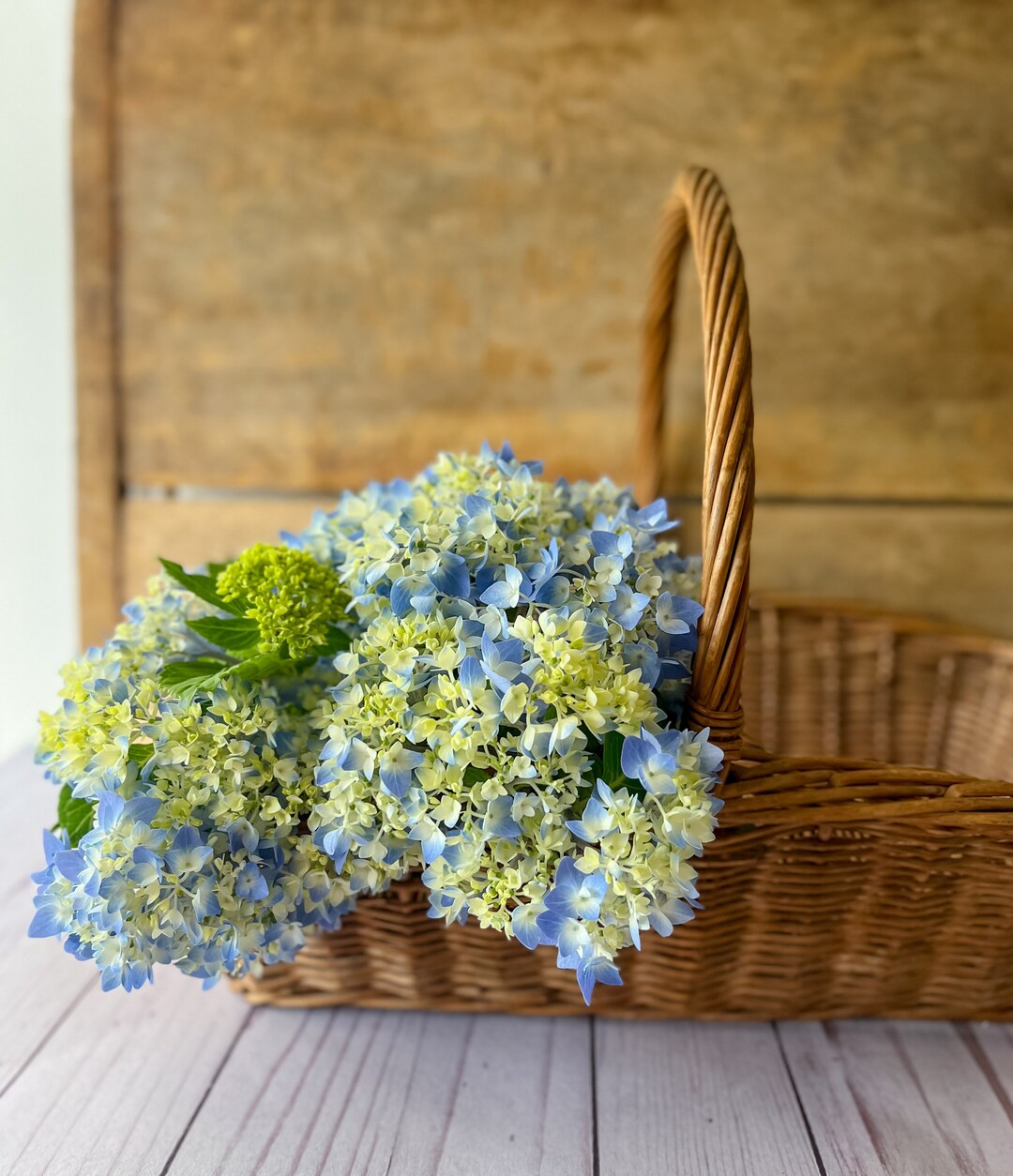 Vintage Wicker Gathering Basket - Etsy | Etsy (US)