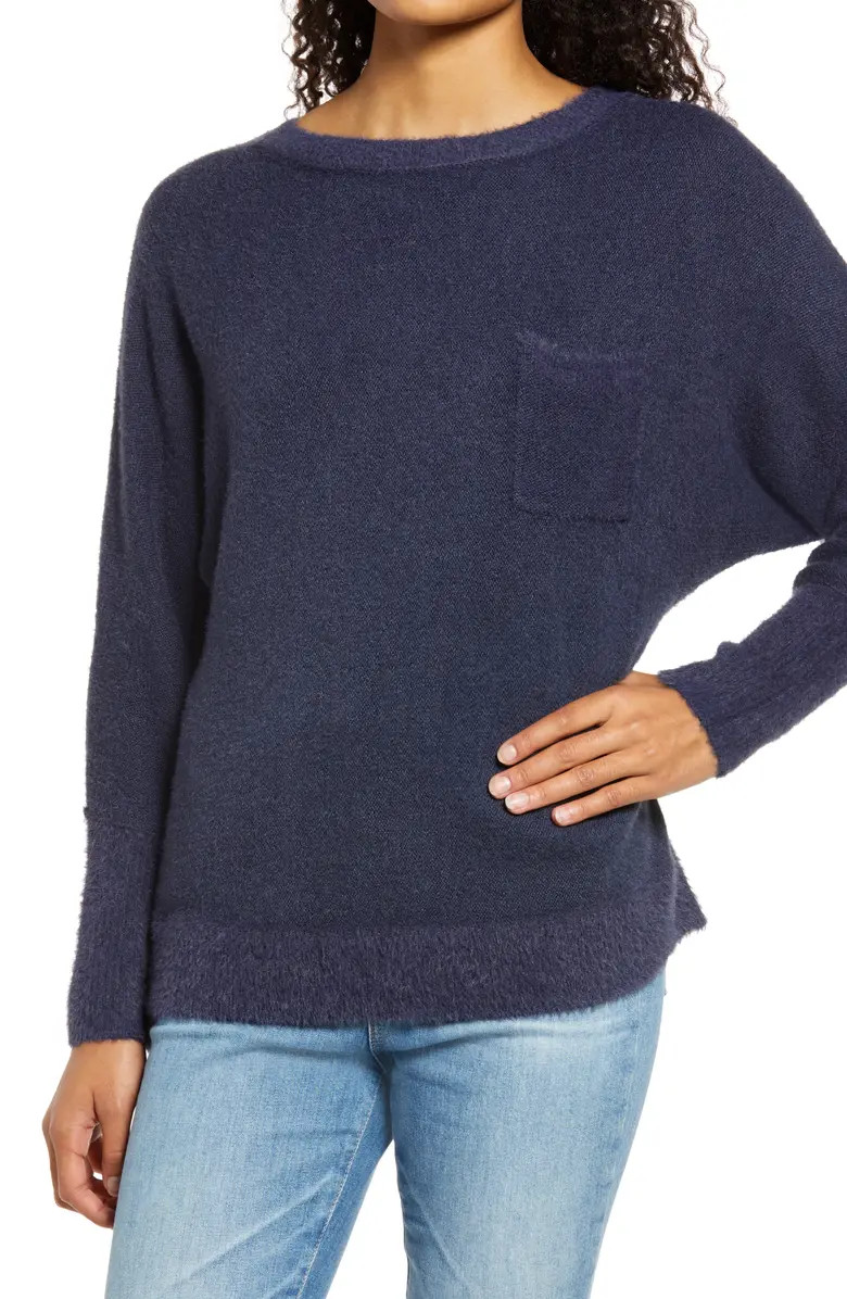 Plush Dolman Sleeve Pullover | Nordstrom