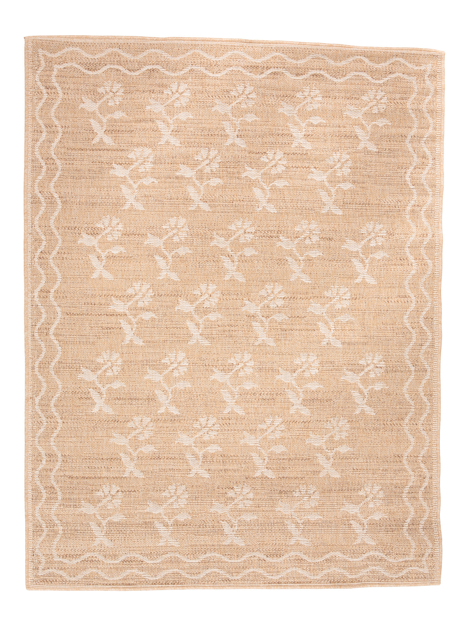Made In Turkey 5x7 Indoor Outdoor Saybrook Floral Block Print Area Rug | Rugs | Marshalls | Marshalls