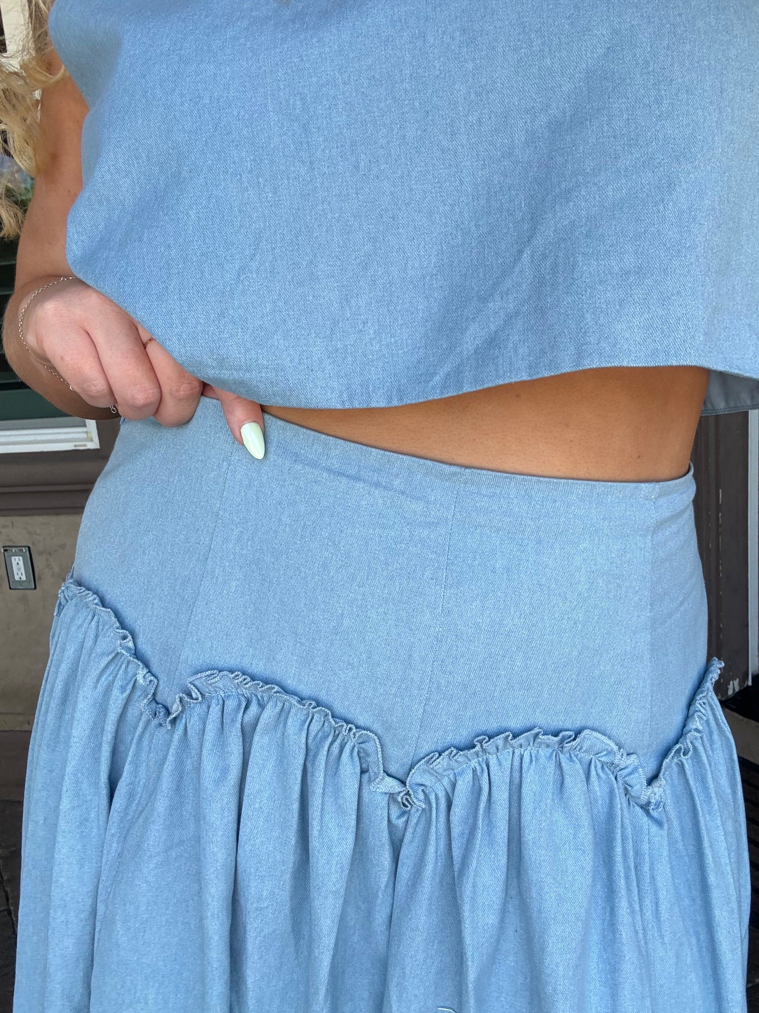 The perfect blue matching set🦋

#LTKParties #LTKSeasonal #LTKMidsize