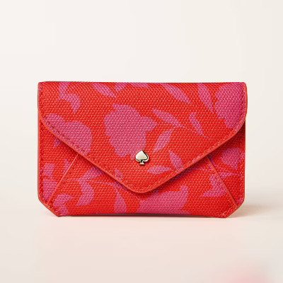 Classic Rose Envelope Card Case - kate spade new york x Target Pink/Red | Target
