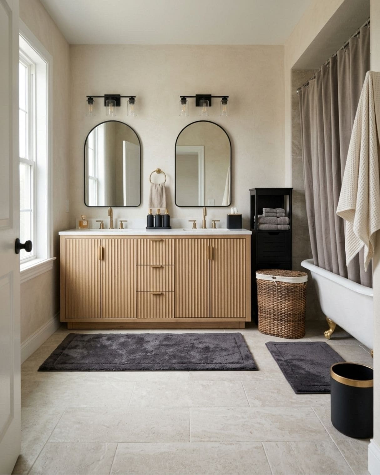Modern Fluted Oak Master Bathroom

*Note: This is a digital room mockup showcasing product styling ideas from my room design mood board.

#LTKHome