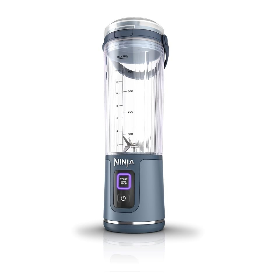 Ninja Blast Portable Blender, Cordless, 18oz/530mL, Denim Blue, BC151NVC | Amazon (CA)
